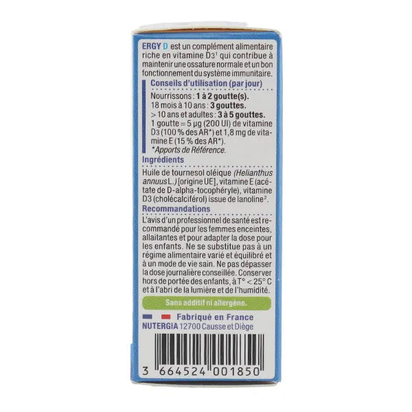 Nutergia Ergy D Tropfen (15ml)