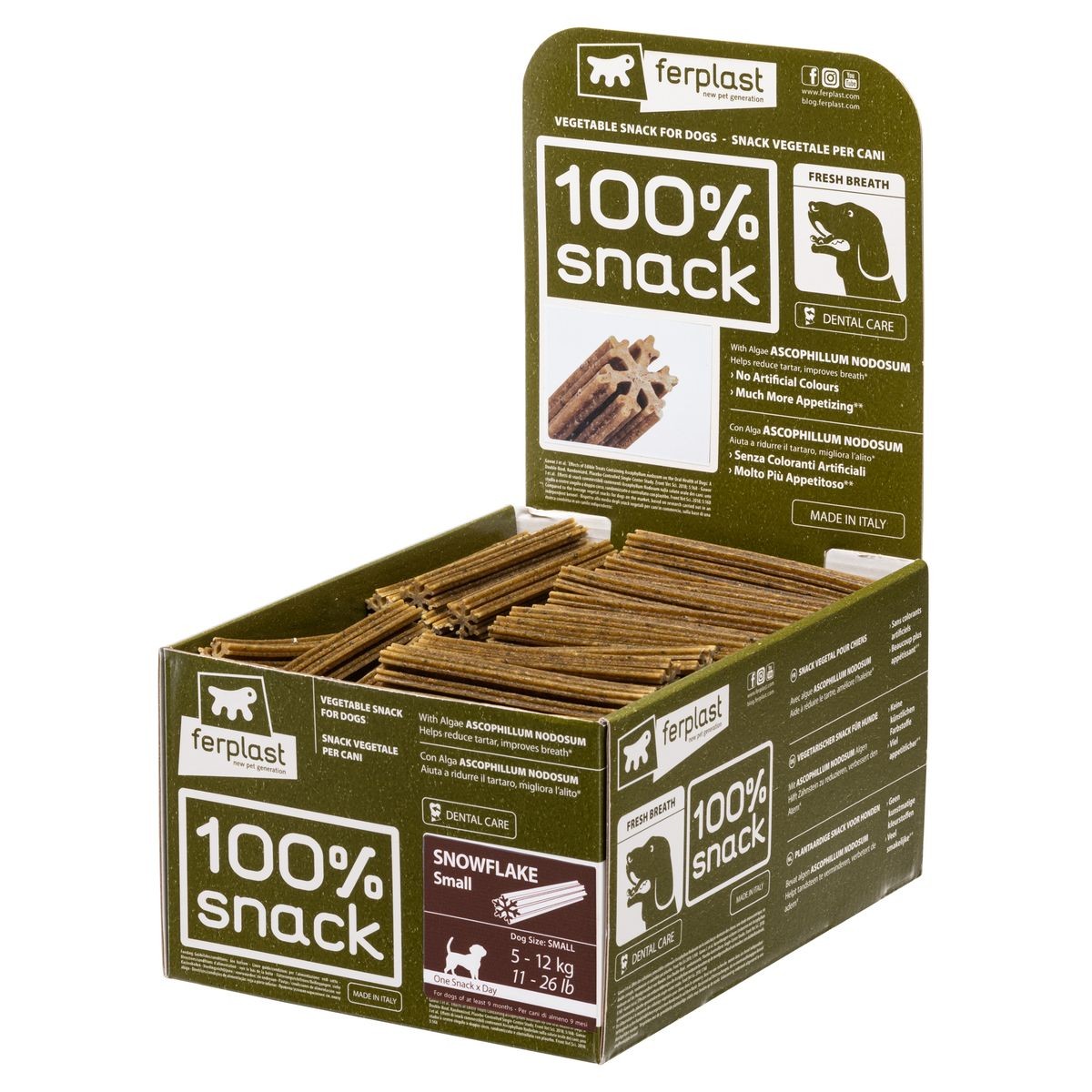 Ferplast Kaustange Ascophillum Anti​-​Mundgeruch, Grösse L (50x53g)