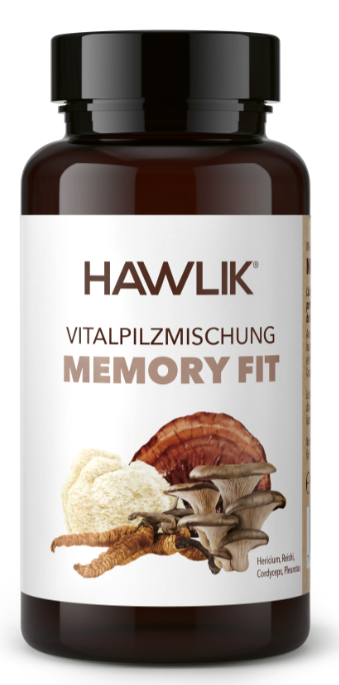 HAWLIK Vitalpilzmischung Memory Fit Kapseln (90 Stk)