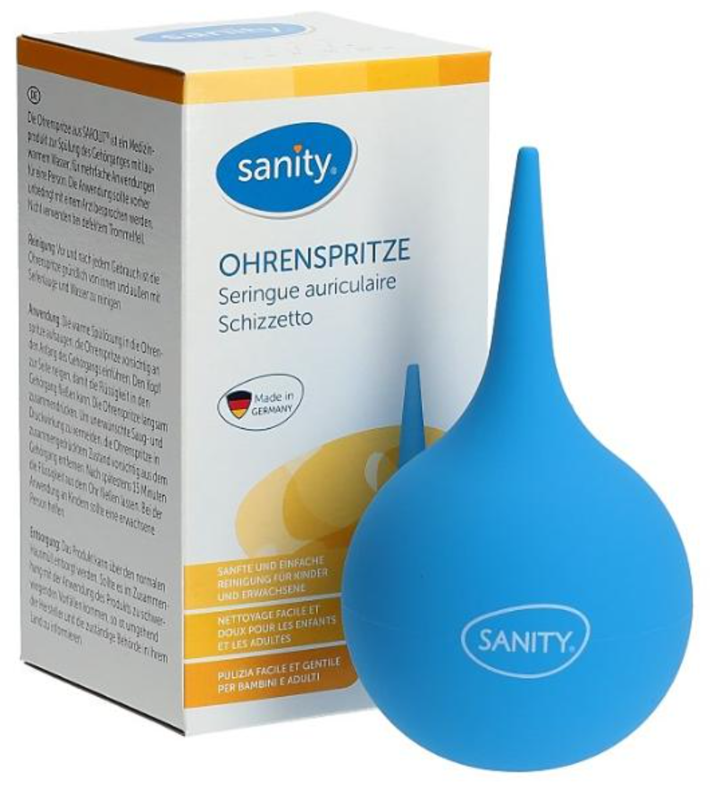 Sanity Ohrenspritze Gr.11 (206ml)