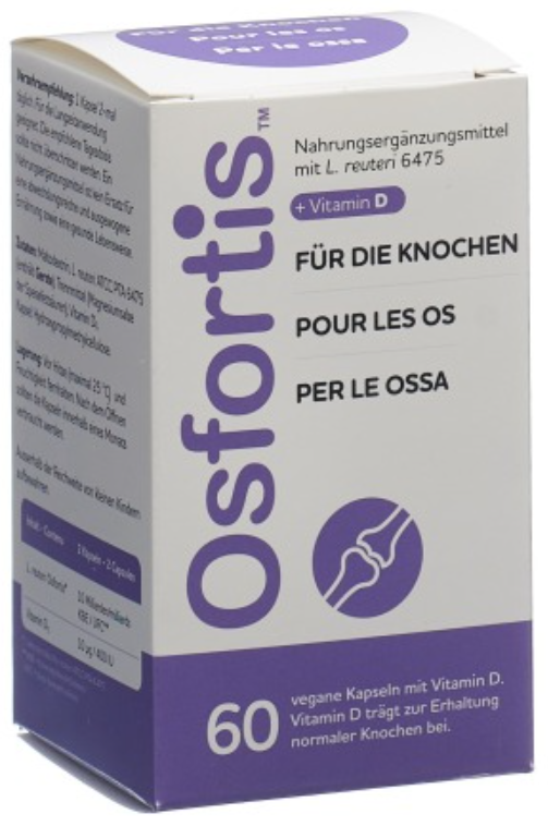 Osfortis Kapseln für die Knochen mit Vitamin D (60 Stk)
