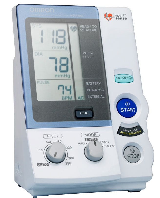 OMRON Blutdruckmessgerät Oberarm 907 HEM-907-E