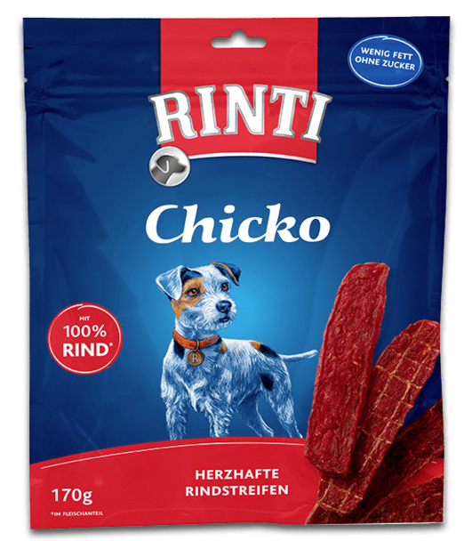 Rinti Chicko Rind für Hunde (170g)