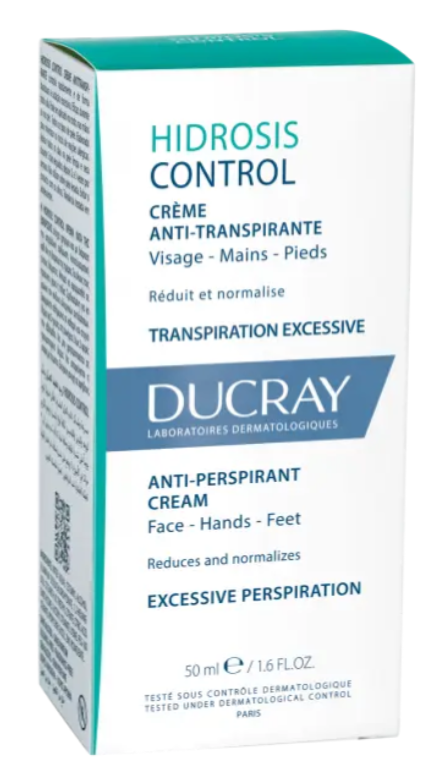 DUCRAY HIDROSIS CONTROL Anti-Transpirant Creme (50ml)