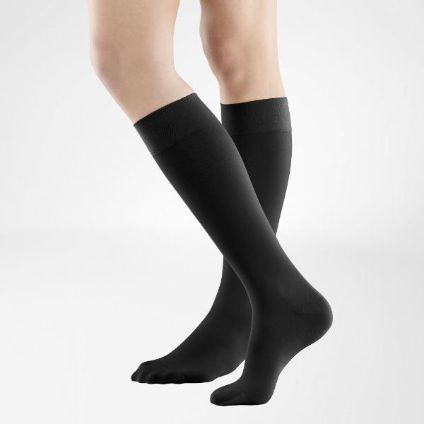 VenoTrain Soft AD CCL2 Size XL normal/short closed toe black (1 pair)