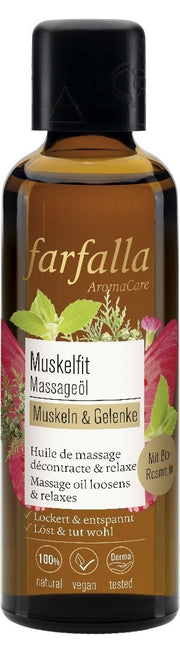 farfalla Massageöl Muskelfit (75ml)