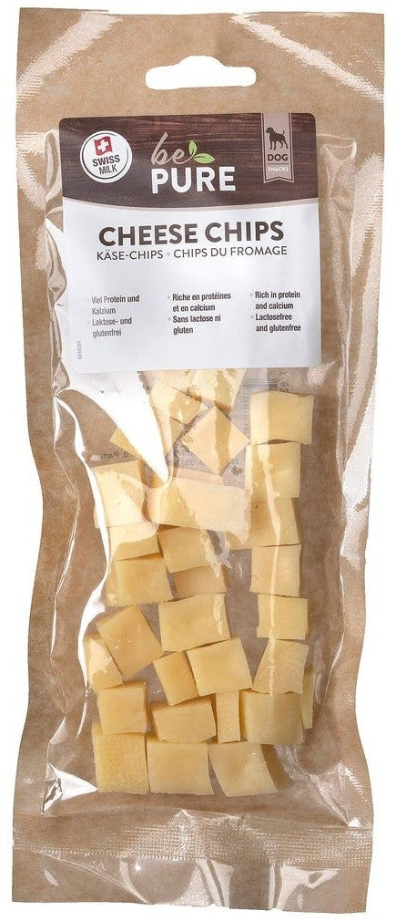 bePure Cheese Chips für Hunde (80g)