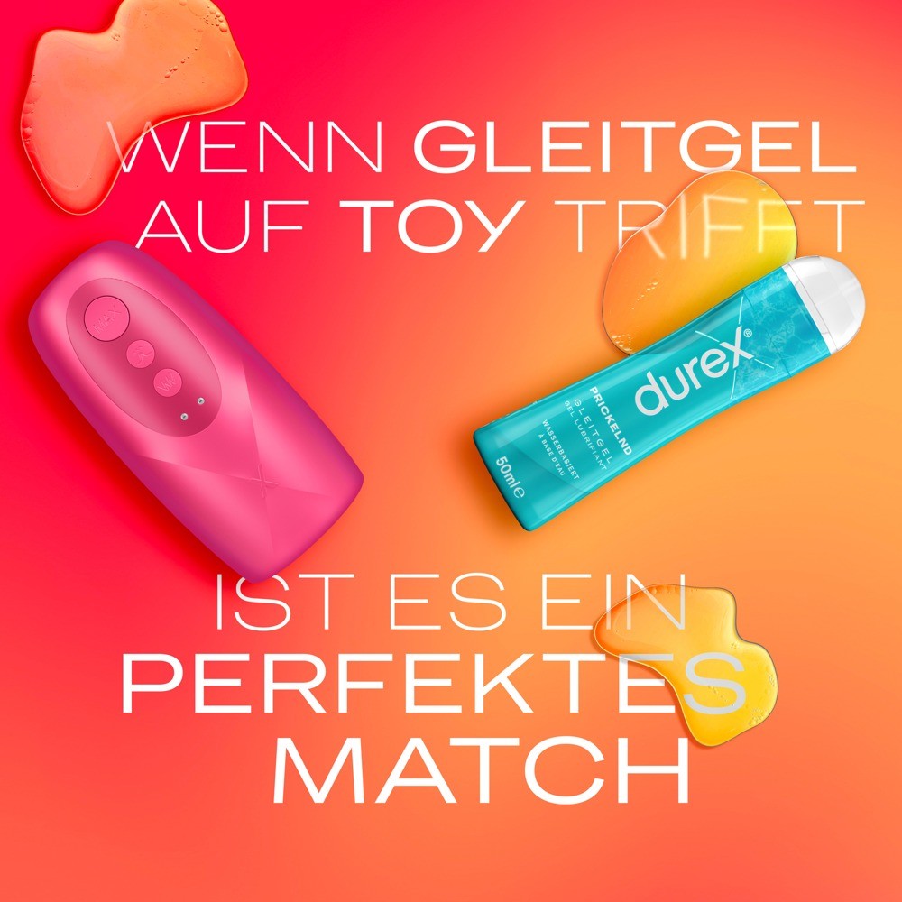 Durex Play Vibe & Slide Sensorial Masturbator (1 Stk)