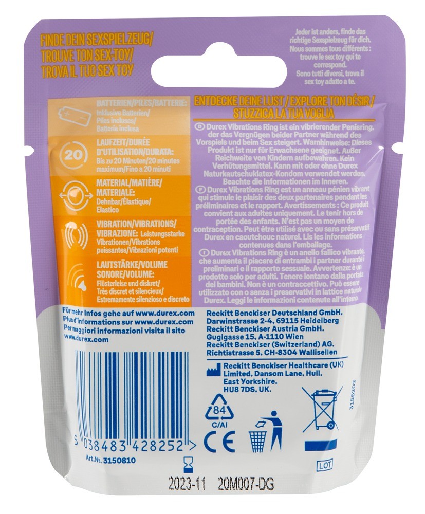 Durex Intense Vibrations Ring (1 Stk)