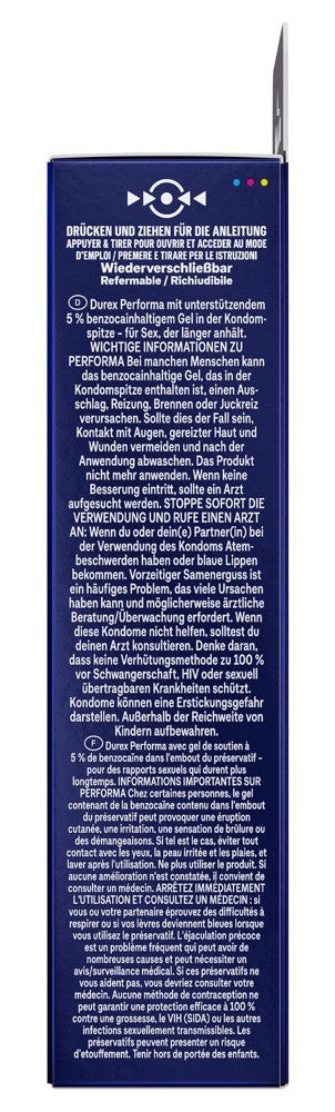 Durex Performa Präservativ (12 Stk)