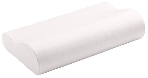 elsa Cuscino cervicale 50x11cm con federa in cotone bianca (1 pz)