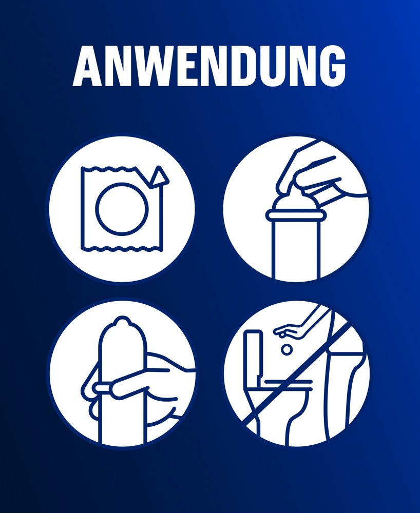 Durex Intense Orgasmic Präservativ, gerippte und genoppt (22 Stk)