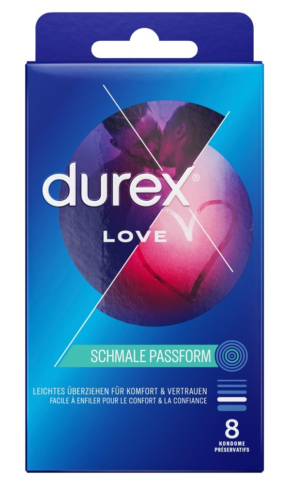 Durex Kondome Love, schmale Passform (8 Stk)