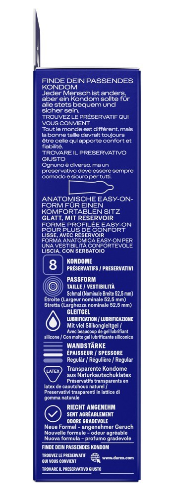 Durex Kondome Love, schmale Passform (8 Stk)