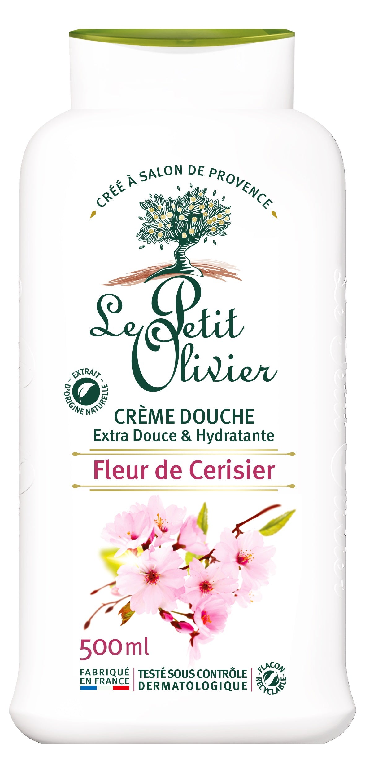 Le Petit Olivier Shower Cream Cherry Blossom (500ml)