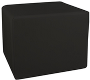 MEDiDOR Lagerungswürfel Skai Tundra, schwarz, 50x40x45cm (1 Stk)