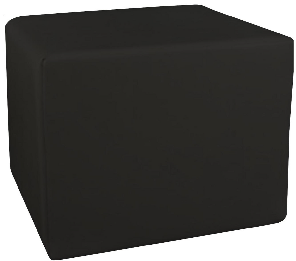 MEDiDOR Lagerungswürfel Skai Tundra, schwarz, 50x40x45cm (1 Stk)