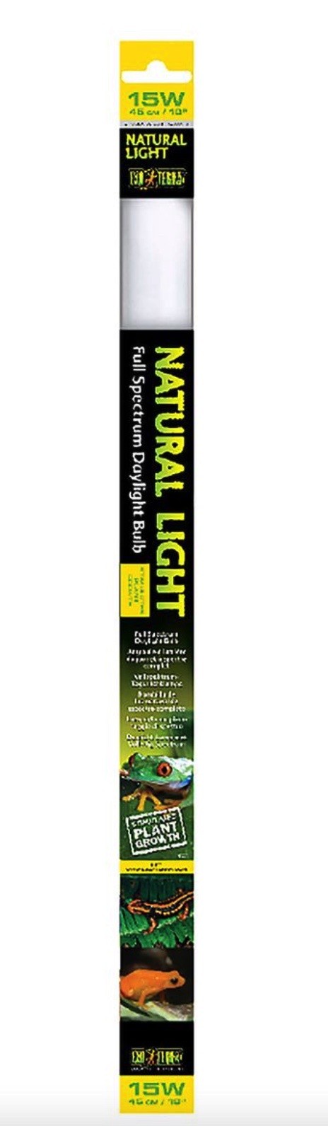 Exo Terra Natural Light T8 Vollspeltrum​-​Tageslichtlampe 15W (1 Stk)