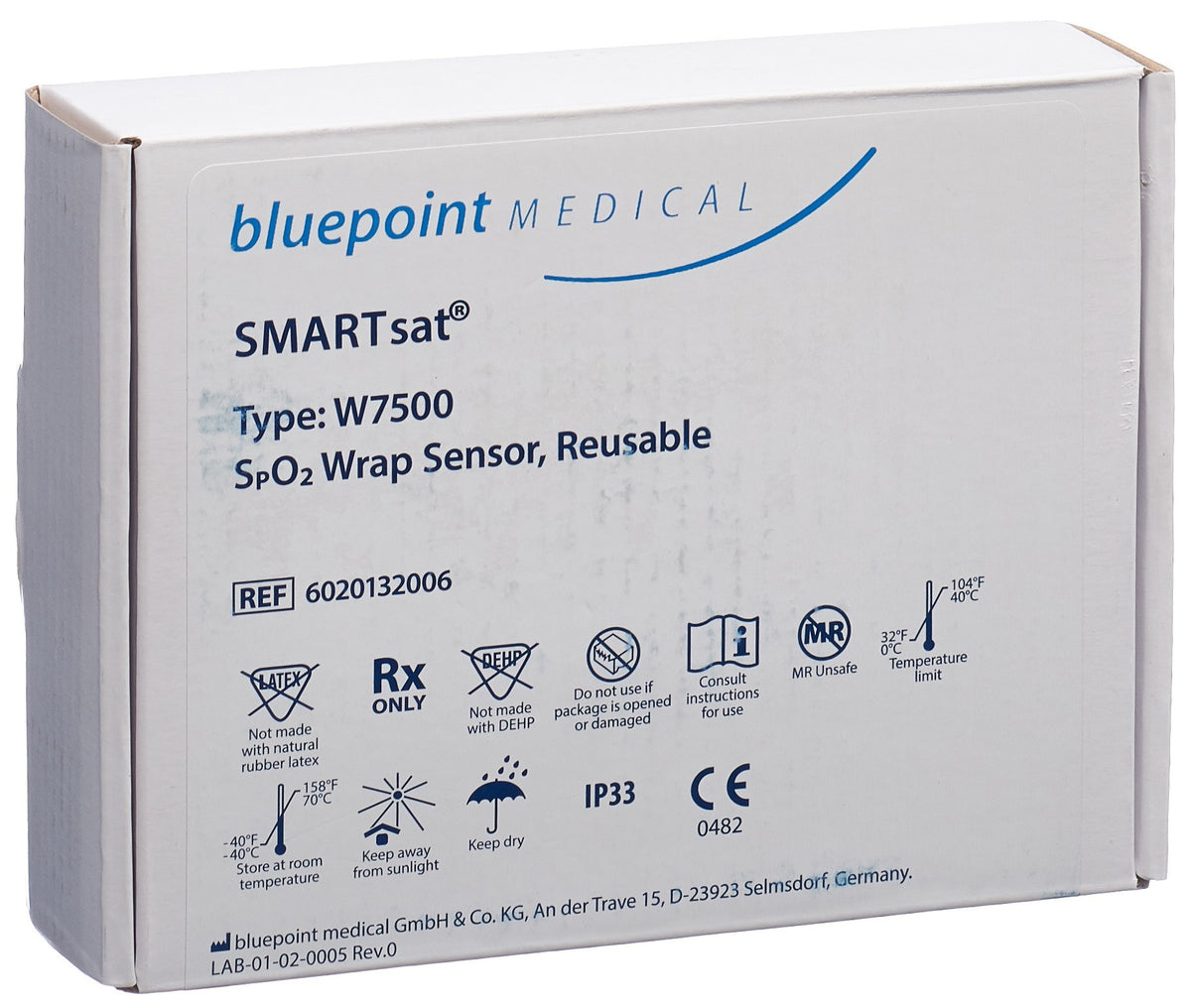 OxyTrue A+S Capteur SMARTsat