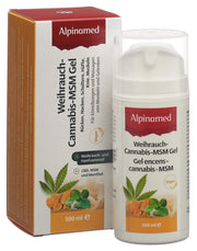 Alpinamed Weihrauch Cannabis MSM Gel Dispenser (100ml)