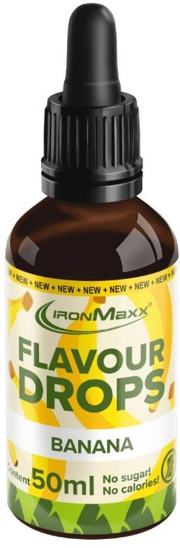 IronMaxx Flavor Drops Banana (50ml)