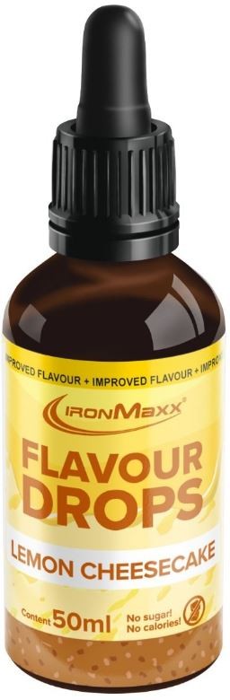 IronMaxx Flavor Drops Lemon Cheese Cake (50ml)