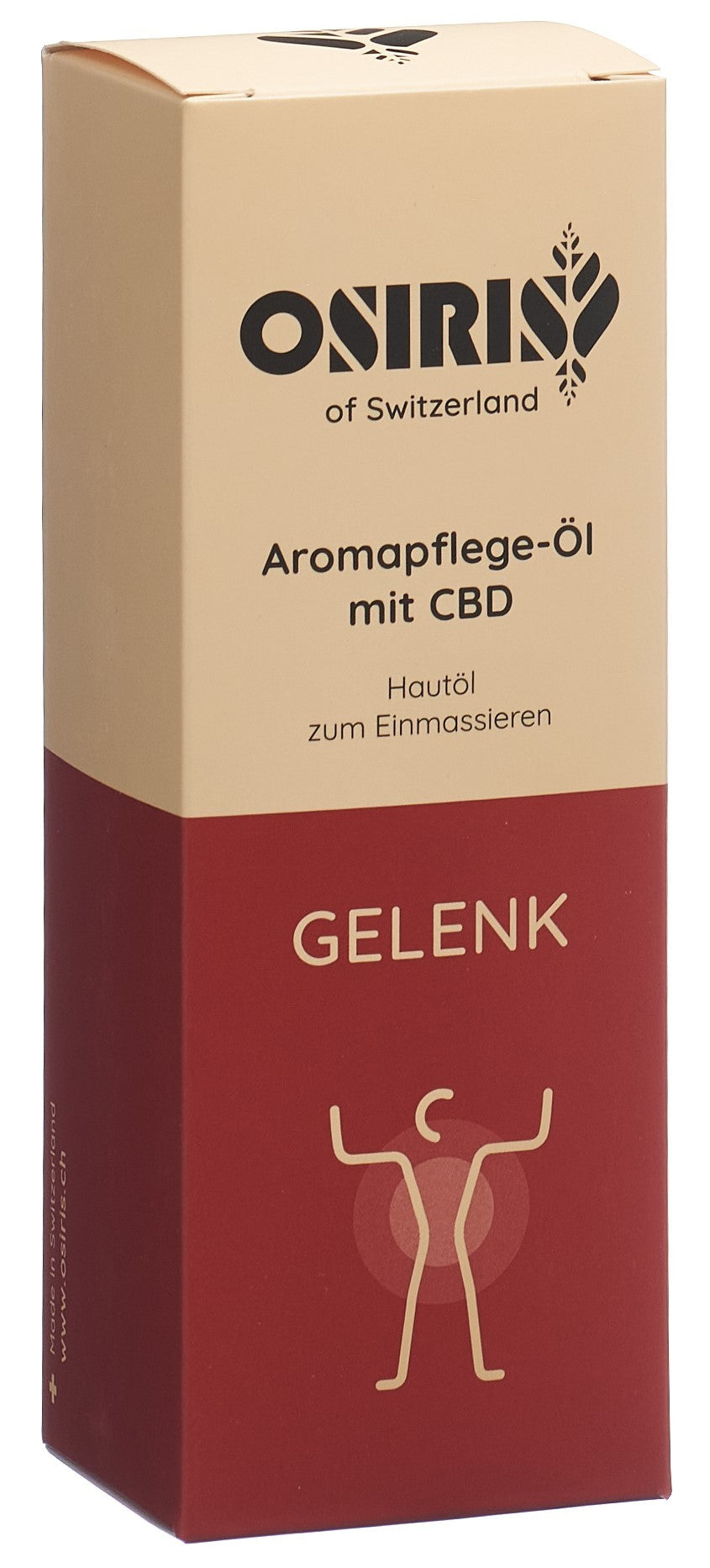 OSIRIS CBD Aromapflegeöl Gelenkwohl Dispenser (100ml)