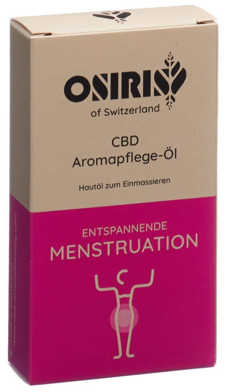 OSIRIS CBD Aromapflegeöl Menstruation (10x1ml)