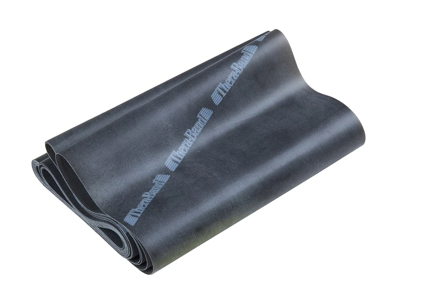 Theraband Übungsband schwarz (5.50m x12.7cm, Spezial Stark)