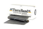 Theraband Übungsband schwarz (5.50m x12.7cm, Spezial Stark)
