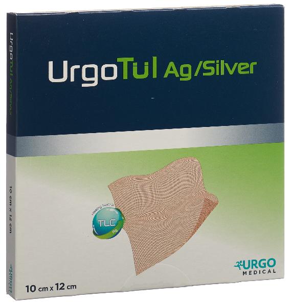 UrgoTül Silver Pansement 10x12cm (10 pces)