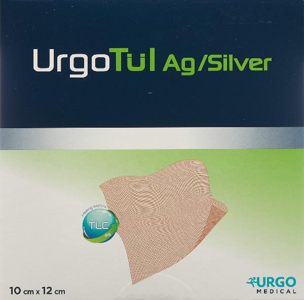 UrgoTül Silver Pansement 10x12cm (10 pces)
