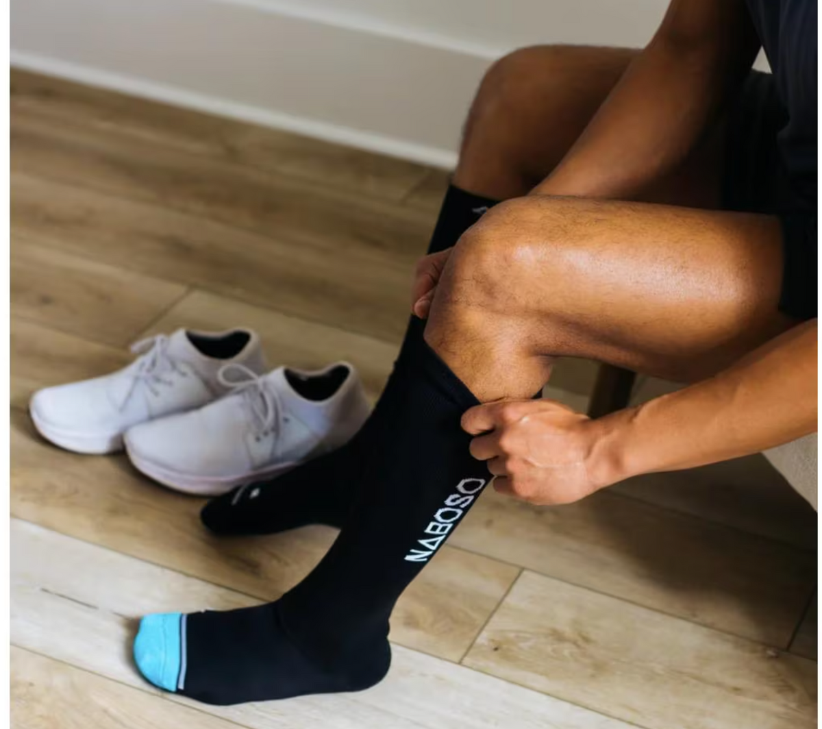 NABOSO Recovery Socks High Knee, L (1 Paar)