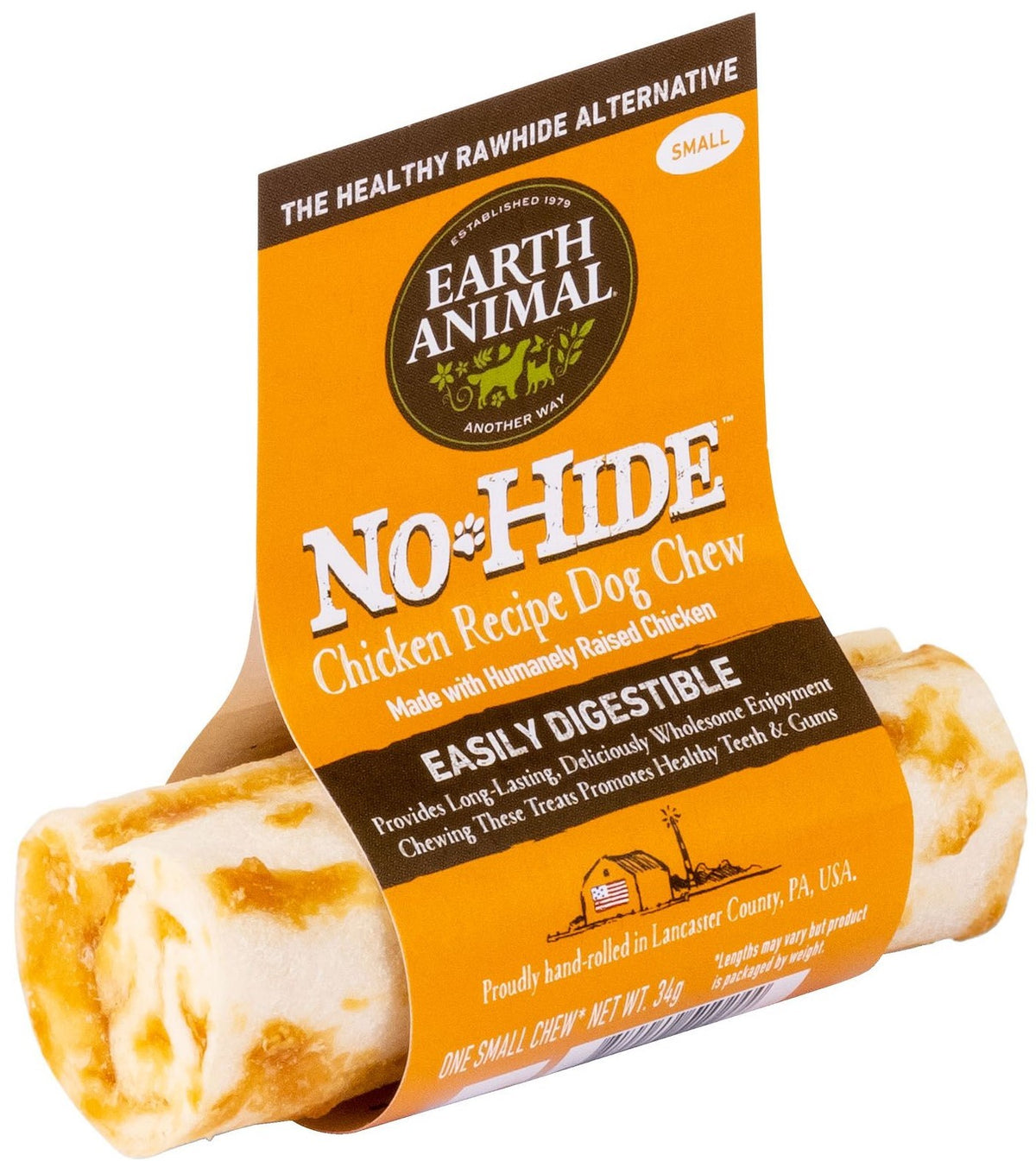 Earth Animal No-Hide Huhn Chew, Grösse S (1 Stk)