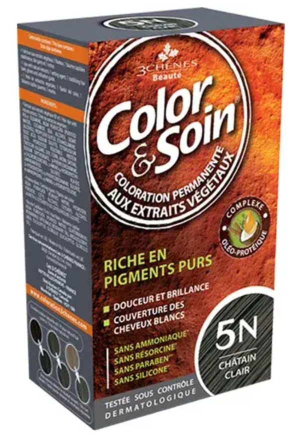 Color & Soin Coloration 5N châtain clair (135ml)