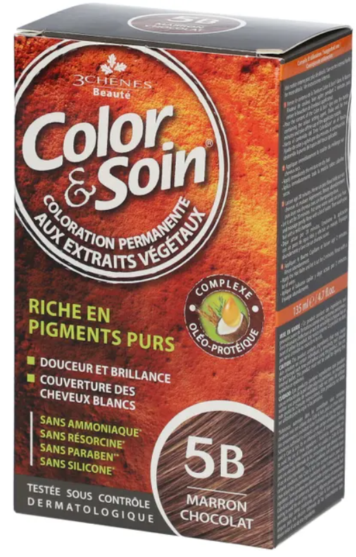 Color & Soin Coloration 5B marron chocolat (135ml)