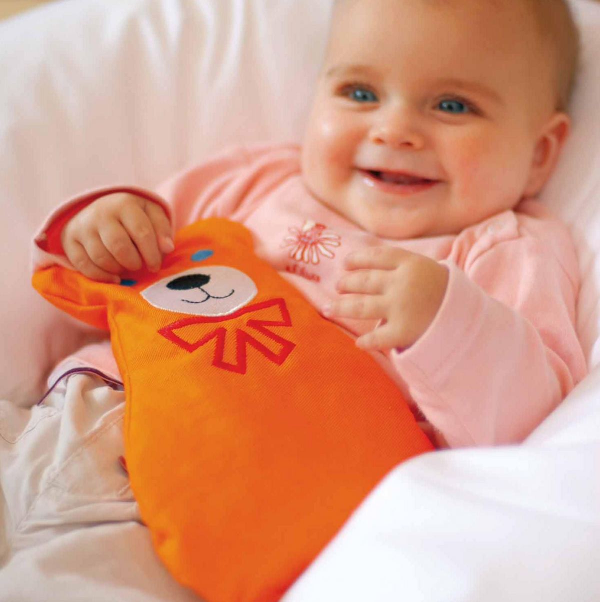 Sissel Kirschkernsäckchen Balu, 20cm, orange (1 Stk)