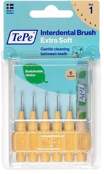 TePe Interdental Brush 0.45mm Extra Soft (6 Stk)