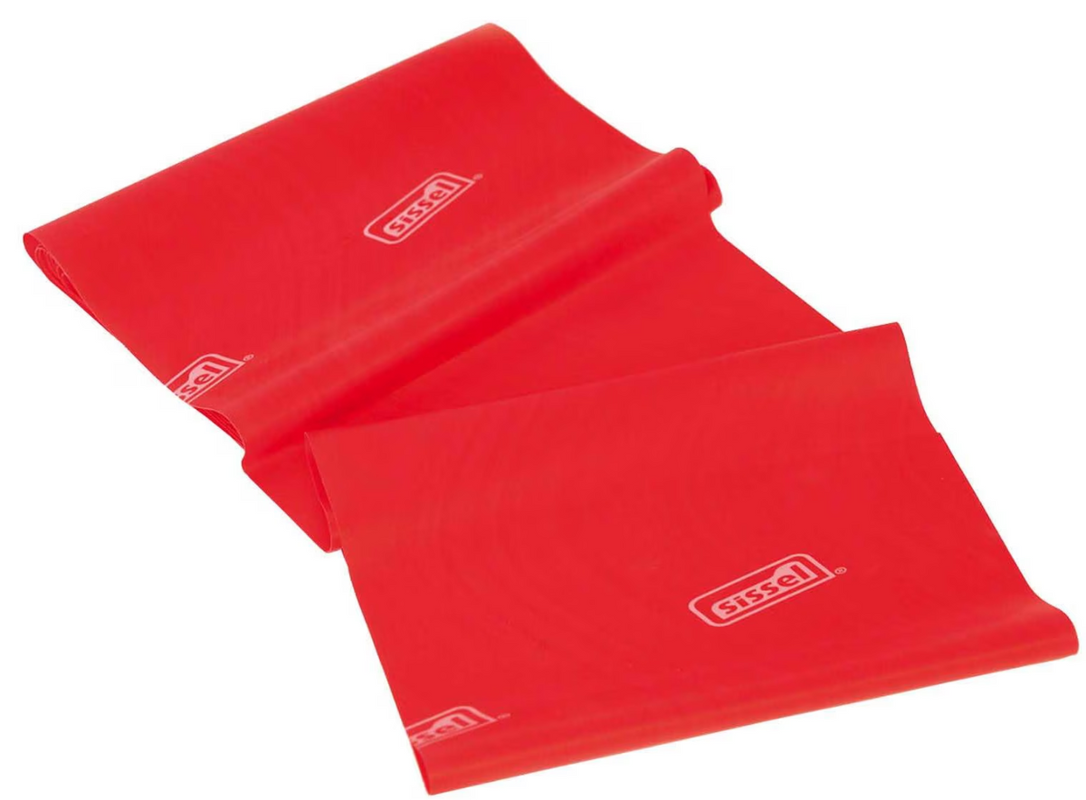 Sissel Fitband Essential, 15cm x 2.5m, rot, mittel (1 Stk)