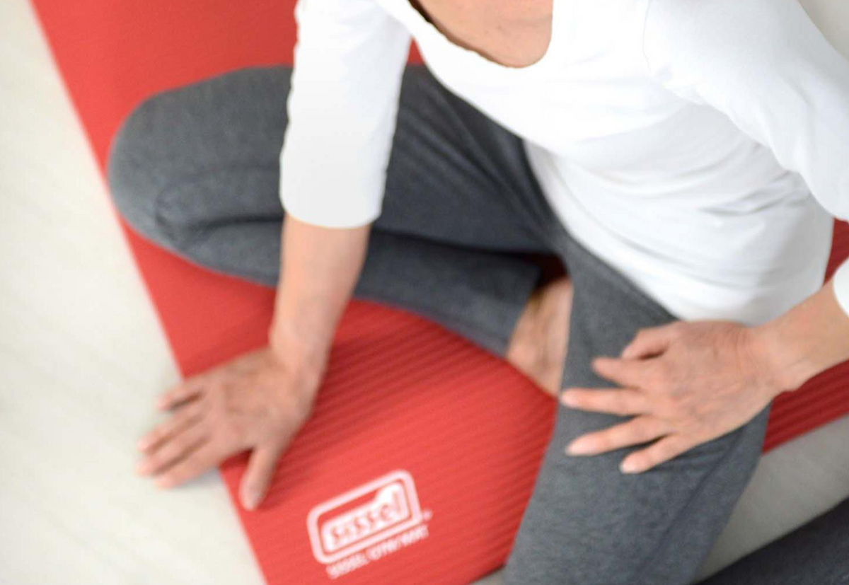 Sissel Gym Mat, 1.5cm, rot (1 Stk)