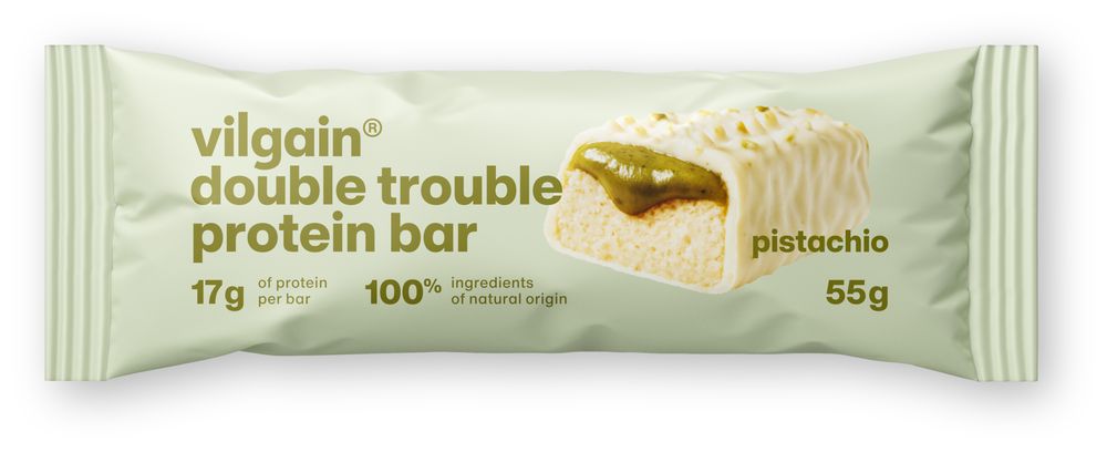 Vilgain Double Trouble Proteinriegel Pistazien
