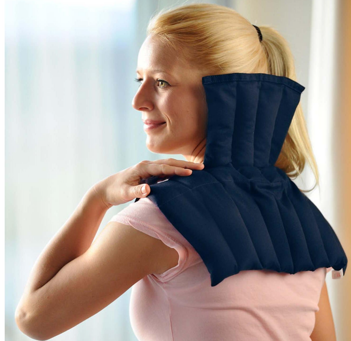 Sissel Leinsamenkompresse Linum Anatomic 3-teilig, blau (1 Stk)