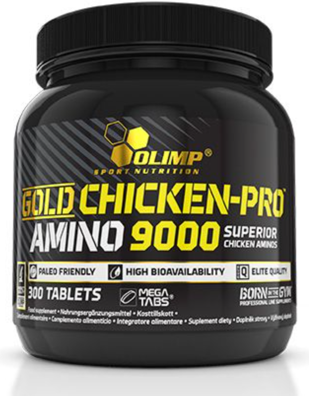 Olimp Gold Chicken-Pro Amino 9000 Mega Tabs (300 Stk)