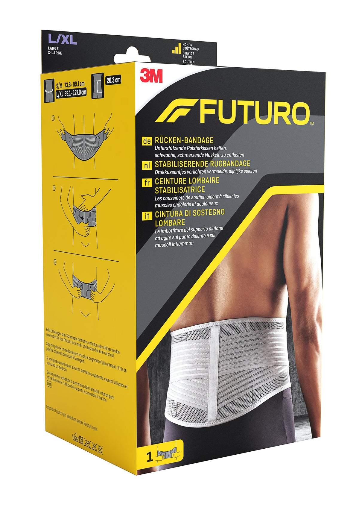 3M FUTURO Rückenbandage L/XL (1 Stk)