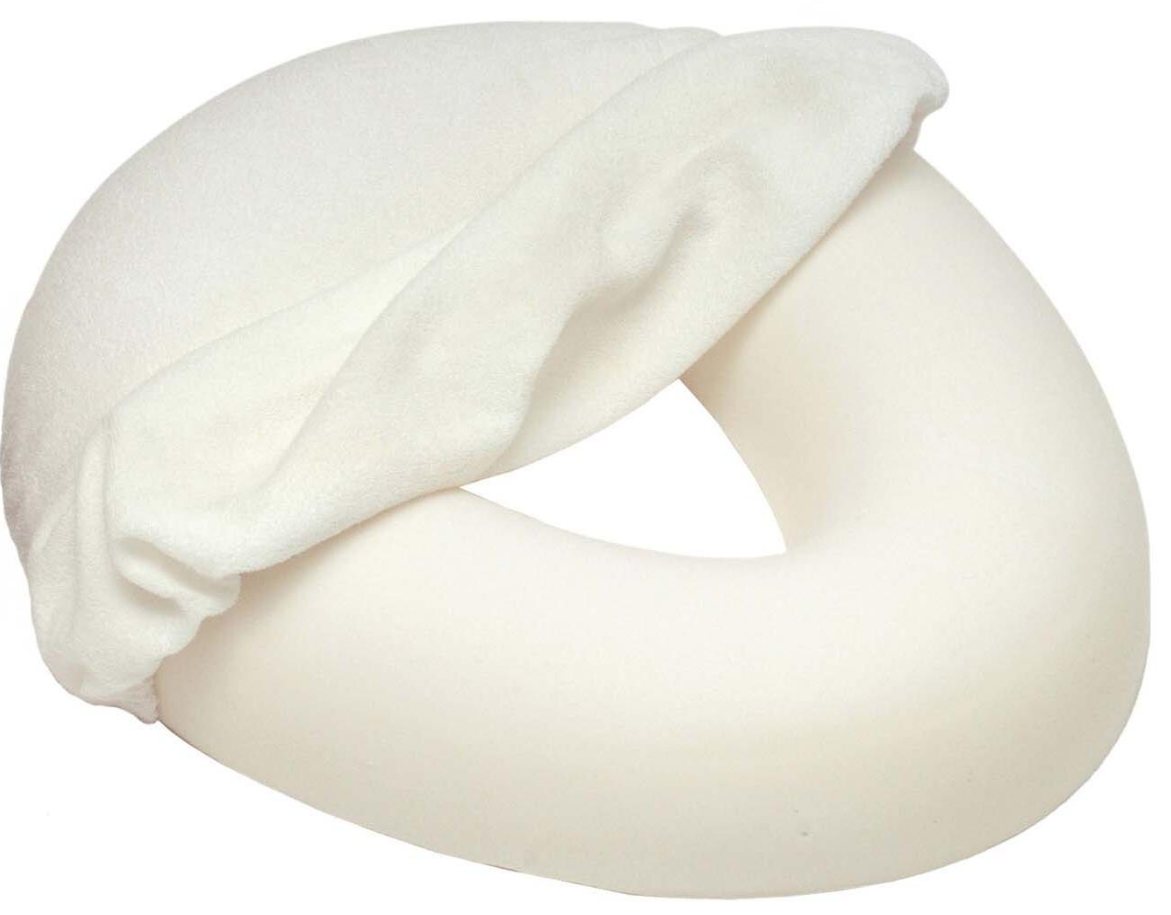Sissel Sit Ring oval Frottee, 13.5x45cm, weiss (1 Stk)