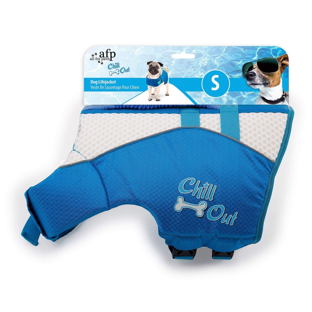 All for Paws Chill Out, Schwimmweste für Hunde von 39-45kg (1 Stk)