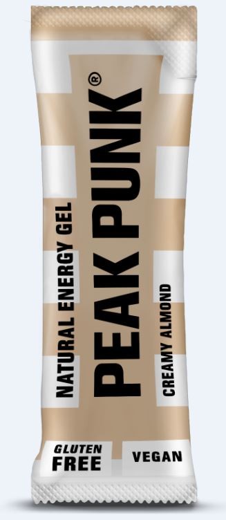 PEAK PUNK Natural Energy Gel Creamy Almond (25g)