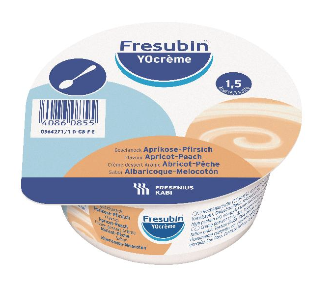 FRESUBIN YOcrème Aprikose-Pfirsich (4x125g)