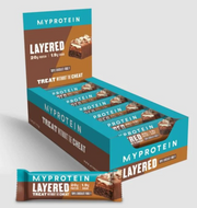 MyProtein Layered Bar Triple Chocolate Fudge (12x60g)