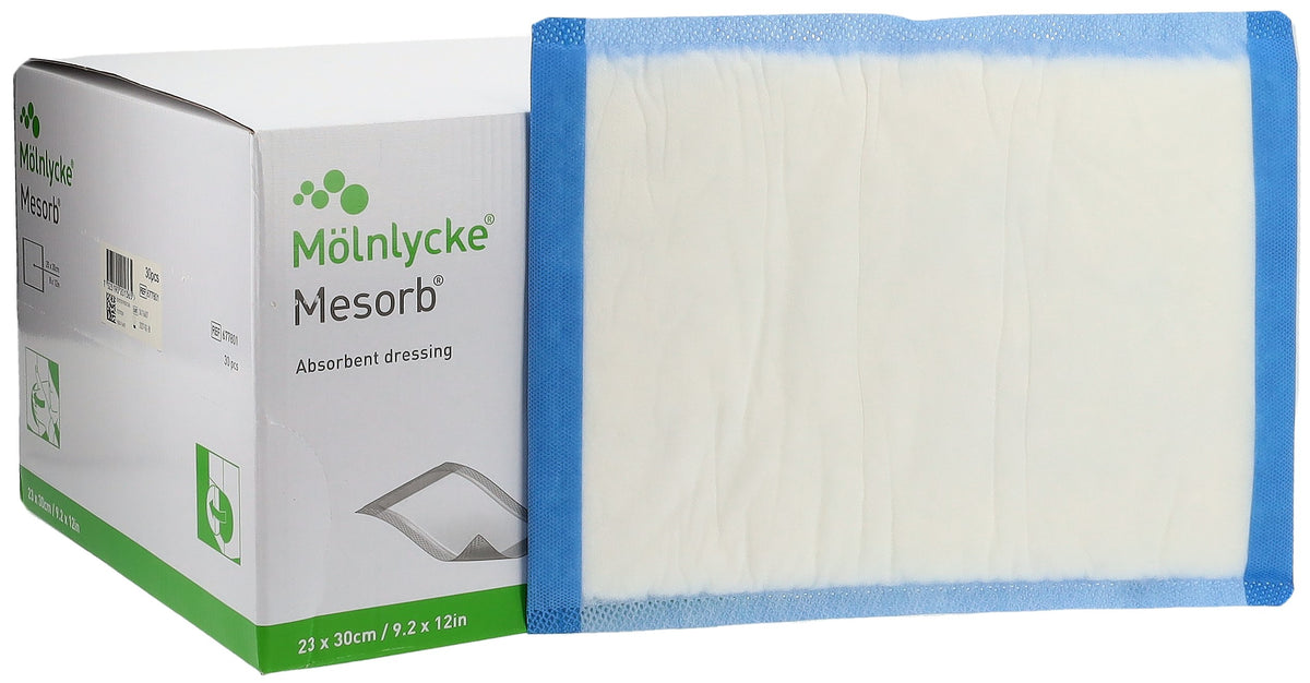 Mesorb Saugverband steril 30 x 23cm (30 Stk)